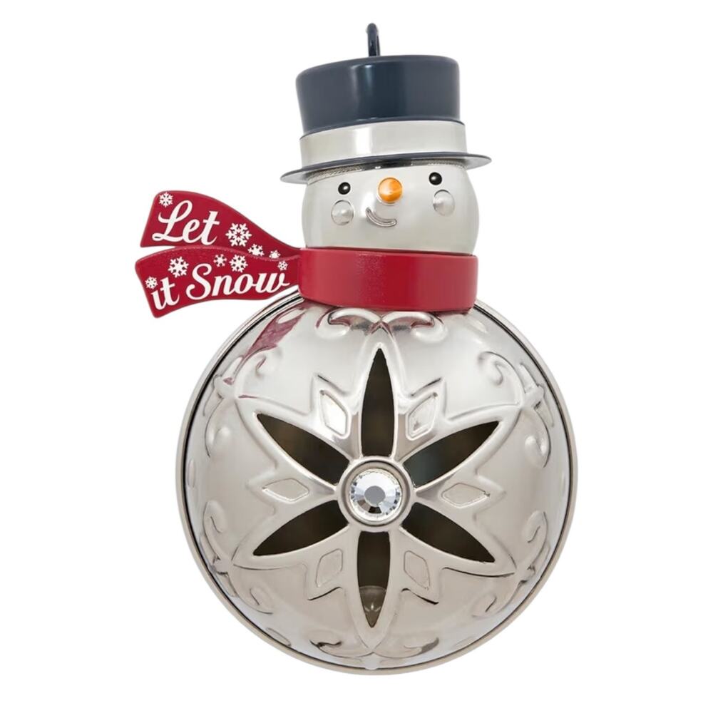 NIB Hallmark Keepsake "Let It Snowman" Christmas Ornament 2017 Collection